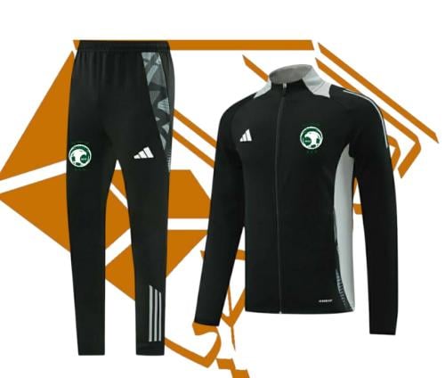 طقم تدريب الهلال شتوي 2025 بفخر الأخضر