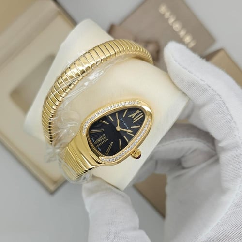 ساعات بولغاري نسائي ثعبان أنيقة فاخرة