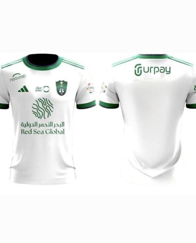 تيشيرت الأهلي الأبيض الشخصي الأنيق