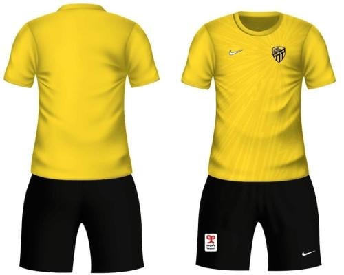 طقم الاتحاد التمرين الجديد