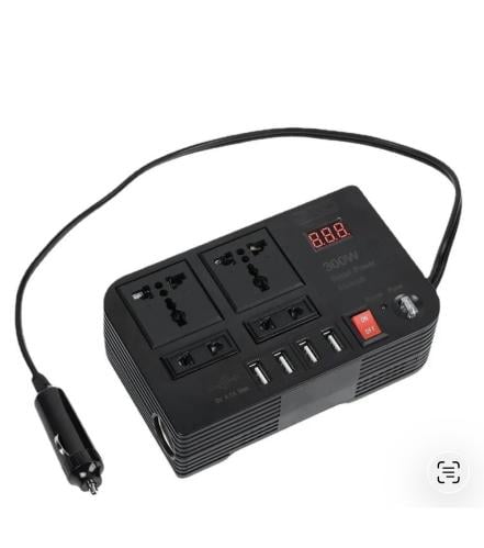 محول توصيلة سيارة 300 واط من ماركة دينكس.