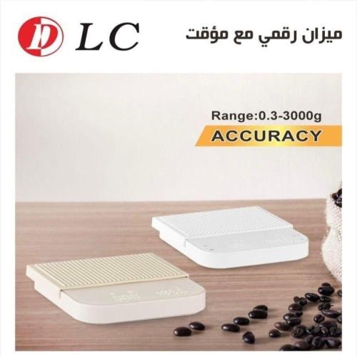 مزان رقمي مع مؤقت