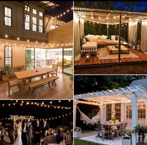 عقد لمبات يشتغل ع الكهرب