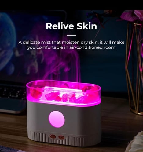 فواحة اللهب مع الاحجار