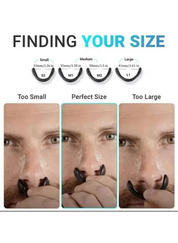 موسع الأنف الرياضي والمريح وتقليل الشخير وتحسين جو...