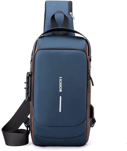 شنطة كروس بحمالة كتف مضادة للسرقة ومقاومة للماء لل...