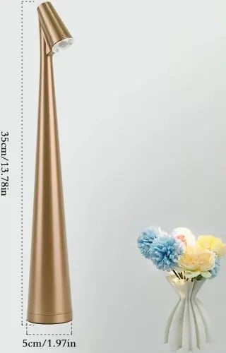 ابجورة الهبه ذهبي لامع