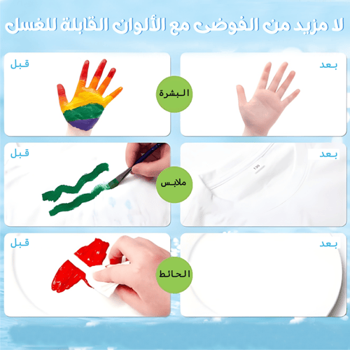 جار ميلو | مجموعة طلاء أصابع بتركيبة آمنه لعمر+24...