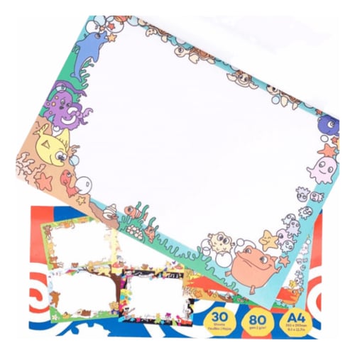 مونت مارت | دفتر رسم بإطار - A4