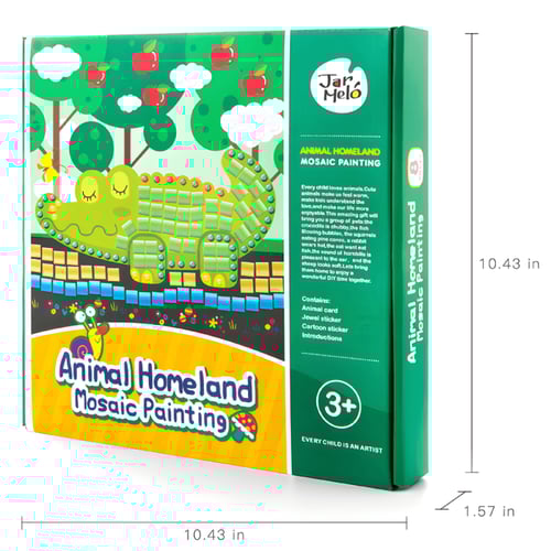 جار ميلو | ملصقات الفسيفساء موطن الحيوان