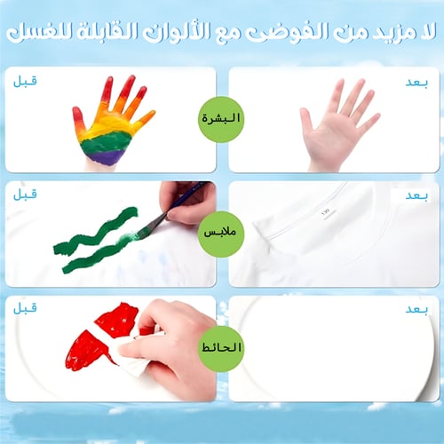 جار ميلو | مجموعة طلاء أصابع بتركيبة آمنه لعمر+24...