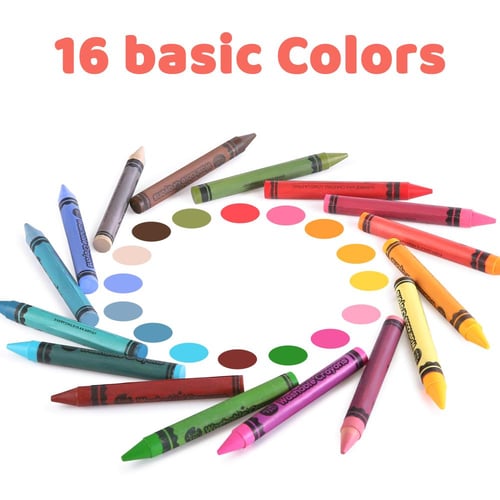 جارميلو | الوان شمعية قابله للغسل لعمر +24 شهراً -...