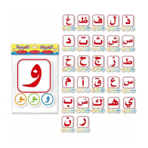 بطاقات أشكال الحرف