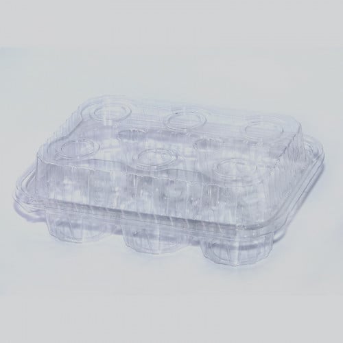 علبة كب كيك مع غطاء متصل TH-7017 (11863)