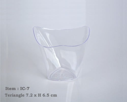 علبة حلا صغيرةIC-7 - CLEAR (7387)
