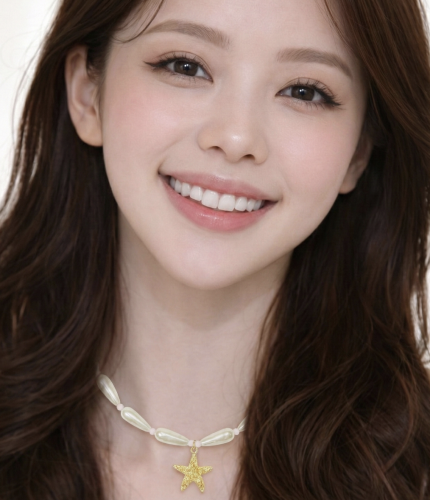 تشوكر ناعم لولو مع كريستال وردي و تشارم النجمة