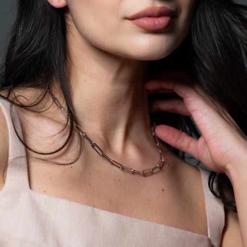 سلسال تشينز فضي ضد الصدأ | Simple silver stainless...