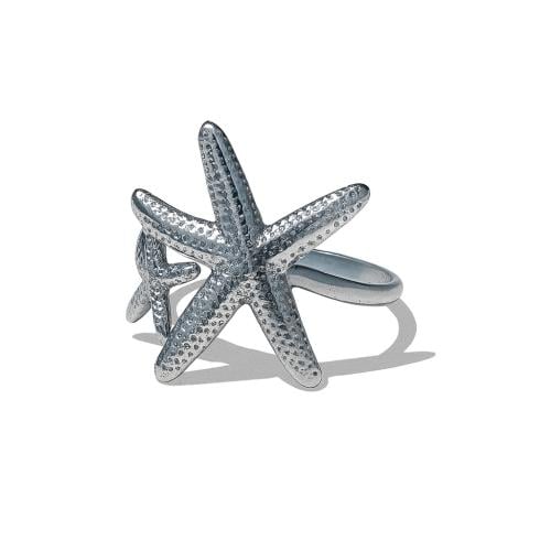 خاتم نجمة البحر الفضية