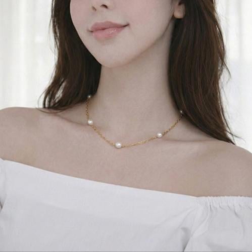 سلسال مع لولو زراعي ثلاثي