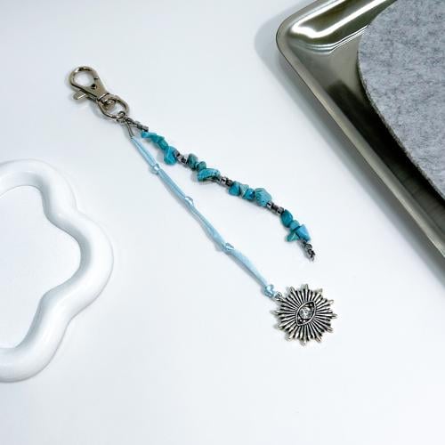 ميدالية تركواز مع تشارم الشمس | Sun with turquoise...