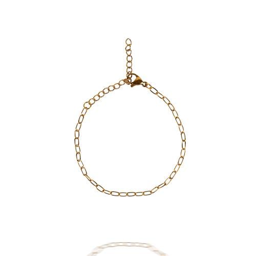 اسوارة ذهبية ضد الصدأ يومية | Golden stainless ste...