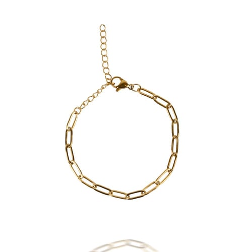 اسوارة ذهبية ضد الصدأ يومية | Golden stainless ste...