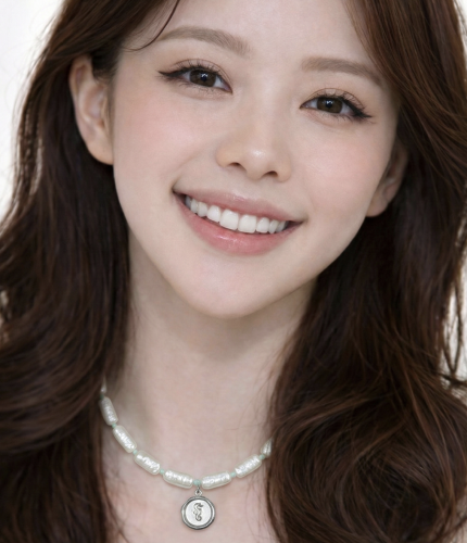 تشوكر ناعم لولو مع كريستال أخضر و تشارم حصان البحر