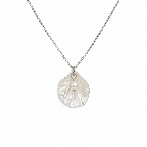 سلسال الصدفة مع اللولو | Shell with a pearl neckla...