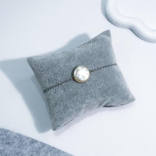 اسوارة مع لولو بالنصف | Round pearl bracelet