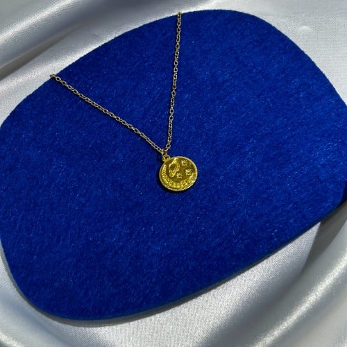 سلسال الفضاء الذهبي | Golden space necklace