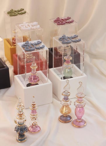 توزيعات العيد -تولة كاملة مسك فرنسي واحدة مع باكجن...