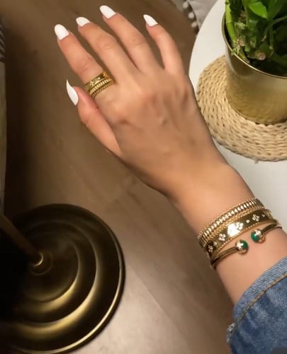 اساور فري سايز مع خواتم