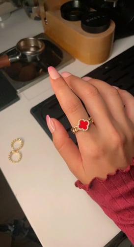 خاتم اخضر احمر اسود