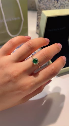 خاتم ملون مطلي