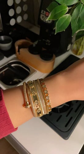 مجموعه اساور وخواتم مقفل وفري سايز