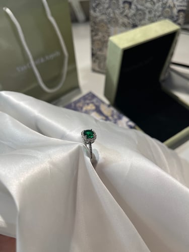 خاتم ملون مطلي