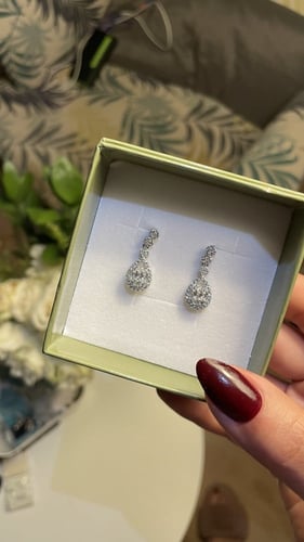 حلق ذهبي او فضي