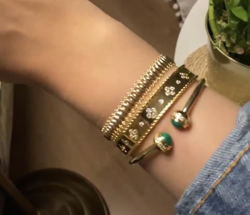 اساور فري سايز مع خواتم