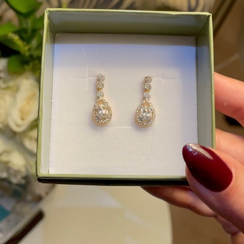 حلق ذهبي او فضي