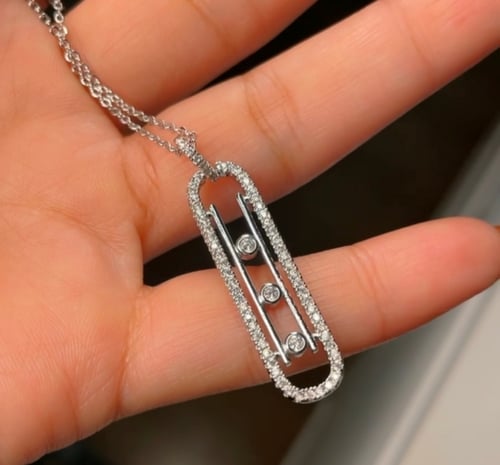 سلسال فضي وذهبي