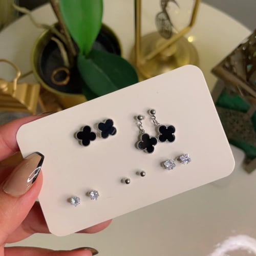 حلق ذهبي وفضي