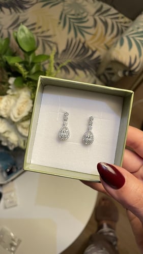 حلق ذهبي او فضي