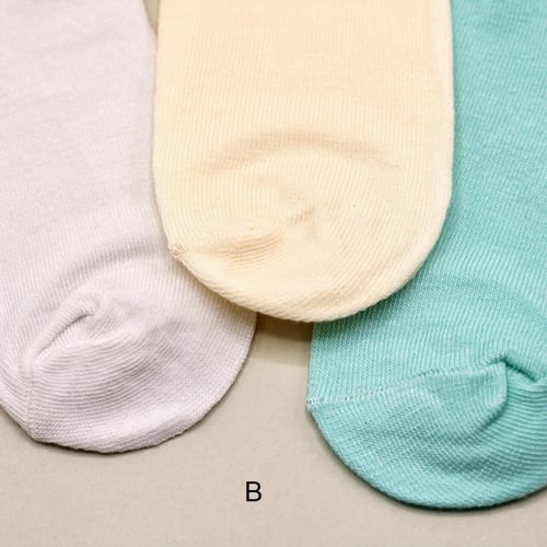 جوارب نسائية سادة ، مجموعة من 3 ازواج
