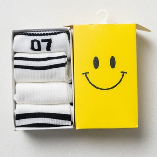 جوارب للأطفال (لكلا الجنسين) بنمط مطبع وتصميم لطيف...