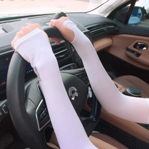زوج أكمام يحمي الذراع من الشمس UV ، لون عشوائي