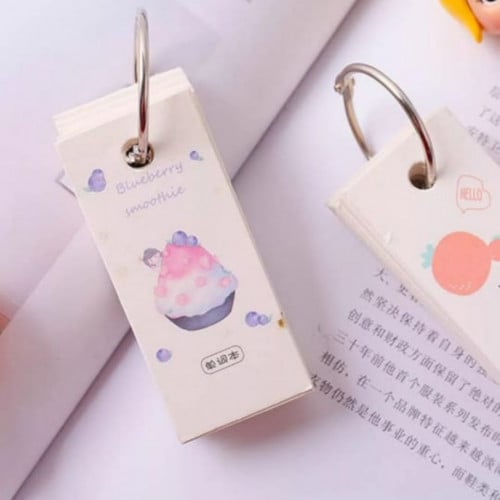 مفكرة صغيرة بتصميم رسوم مرحة