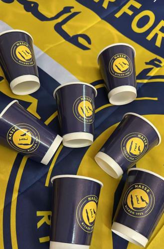 اكواب النصر بشعار جديد
