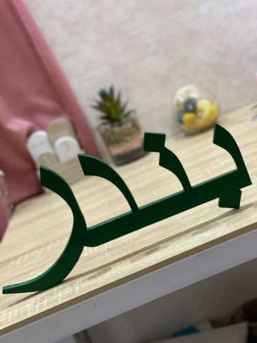 استاند اسم 3dخشب ٤٠ سم