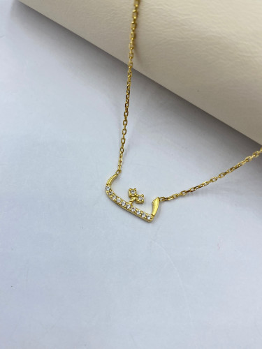 عقد حرف (ت) عيار 18