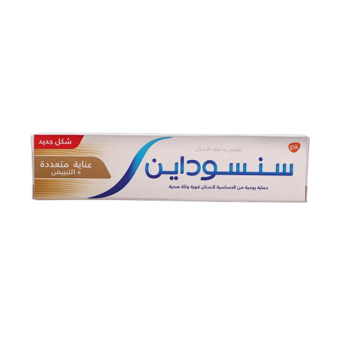 معجون أسنان عناية متعددة + التبييض من سنسوداين - 5...